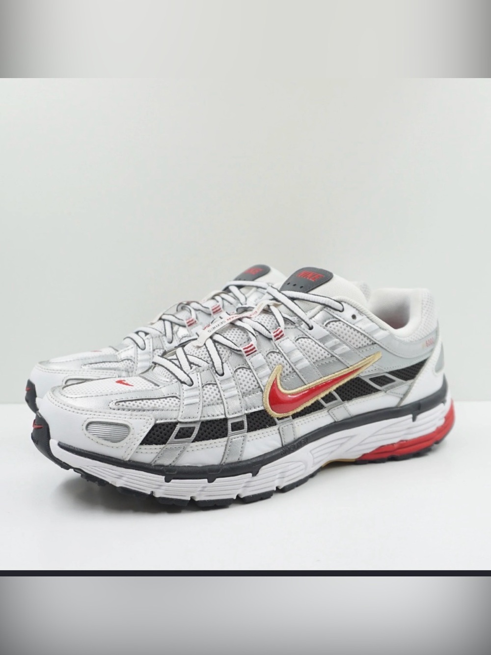 Nike P-6000 Women Size 5 'Metallic Platinum' (BV1021-101) NEW NO BOX Size 5
